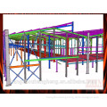 Alibaba website stwo-storey steel frame building